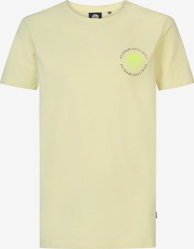Petrol Industries Shirt 'Glassy' in Pastel yellow / Fir / Light green / White, Item view