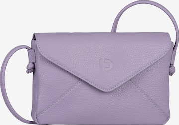 TOM TAILOR DENIM Crossbody Bag 'Velina' in Purple: front