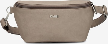 ZWEI Heuptas 'MADEMOISELLE.M MH4' in Bruin: voorkant