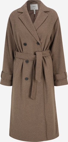 OBJECT Tall Between-seasons coat 'KEILY' in Brown: front