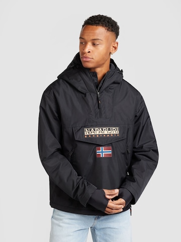 NAPAPIJRI Overgangsjakke i sort: forside