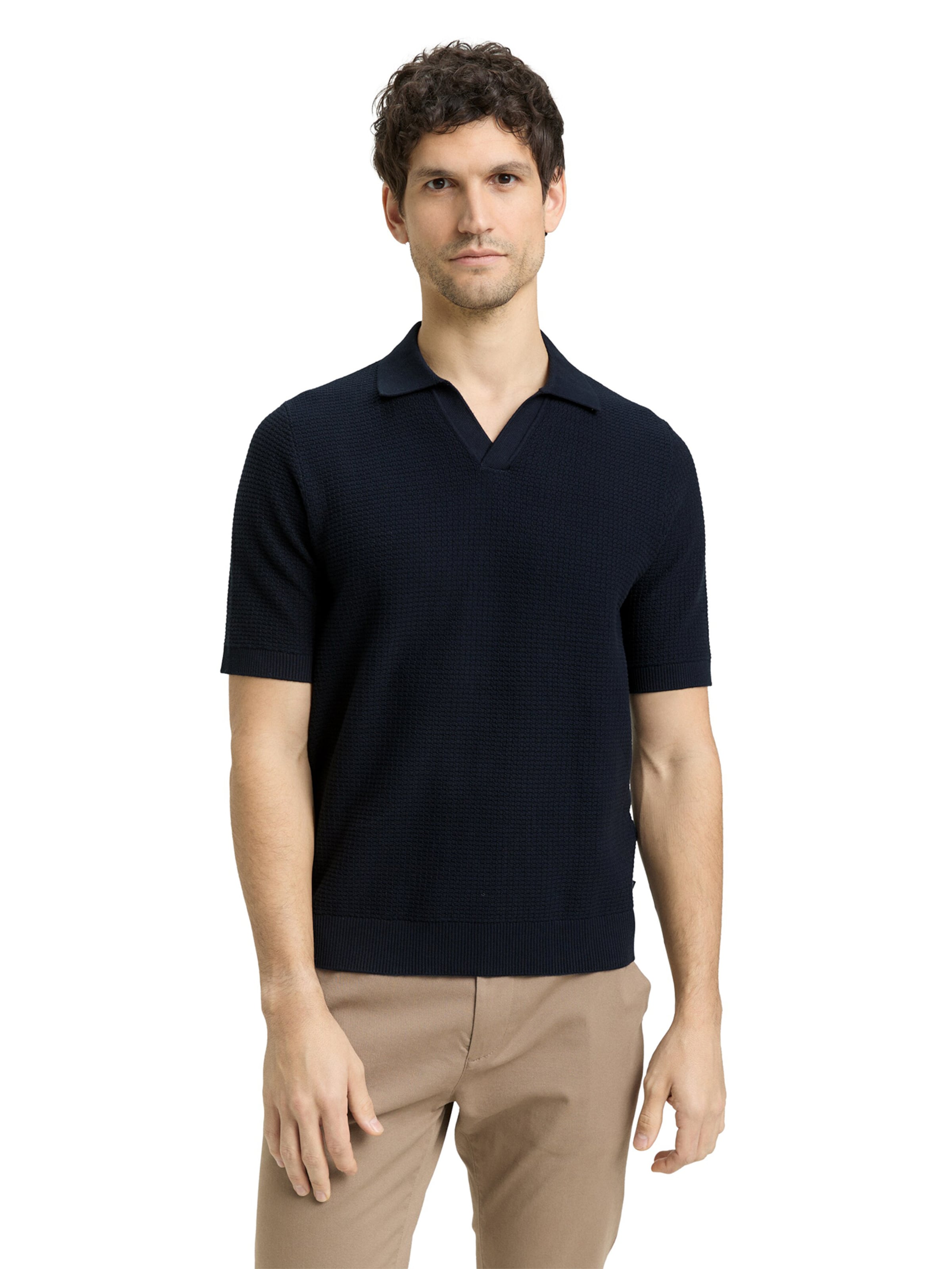 TOM TAILOR Svetr – modrá: přední strana