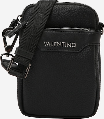 VALENTINO Чанта за през рамо тип преметка 'Efeo' в черно: отпред