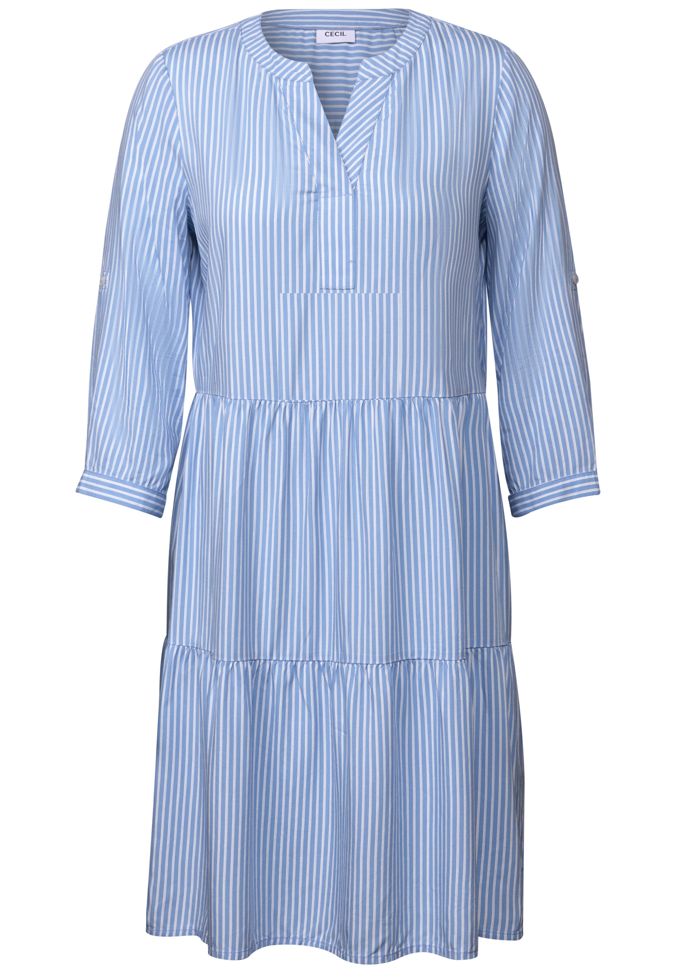 CECIL Blusenkleid in Blau: Vorderseite