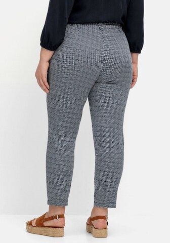 SHEEGO Slim fit Trousers in Blue