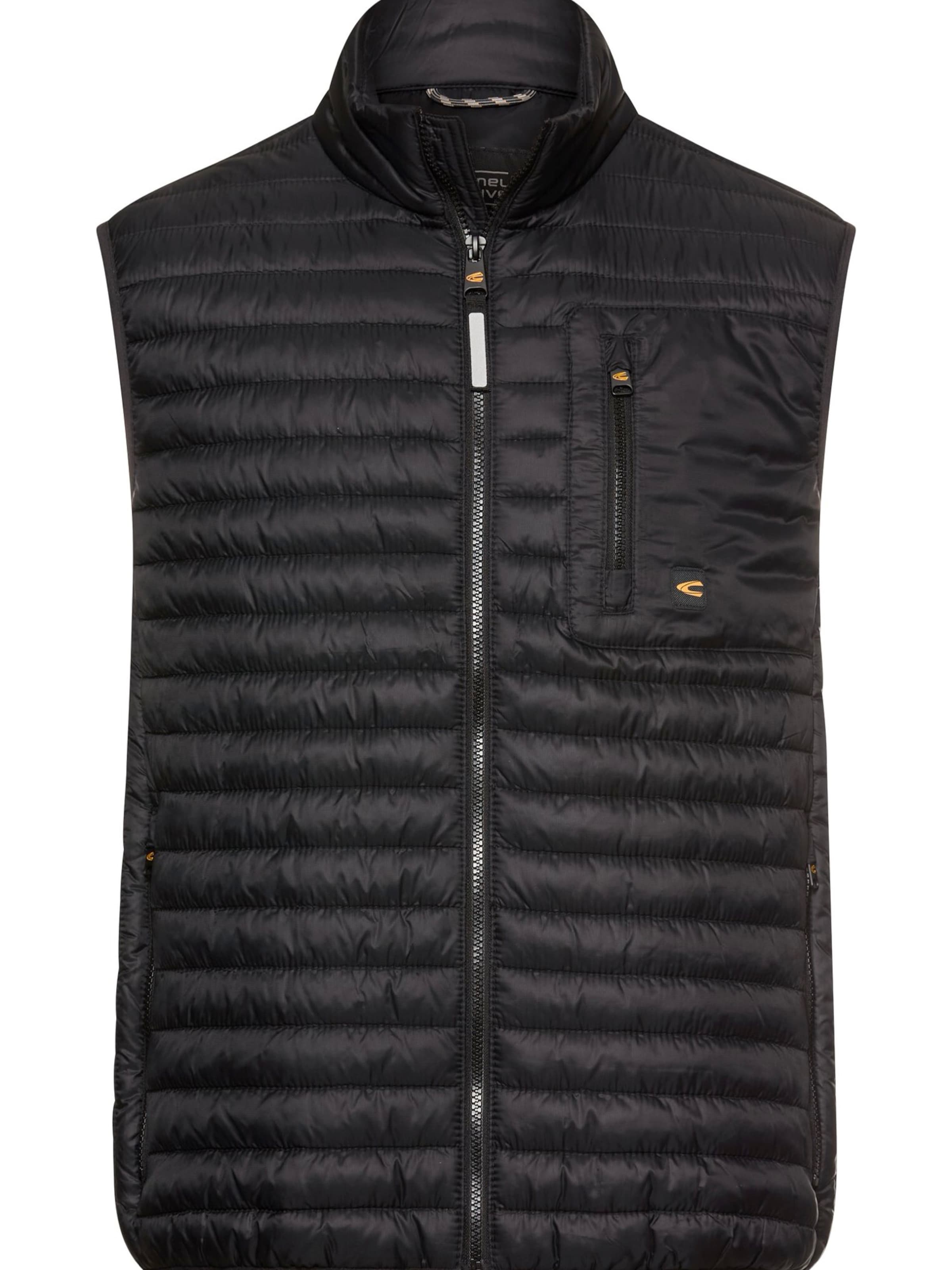 CAMEL ACTIVE Жилетка в Черный: спереди