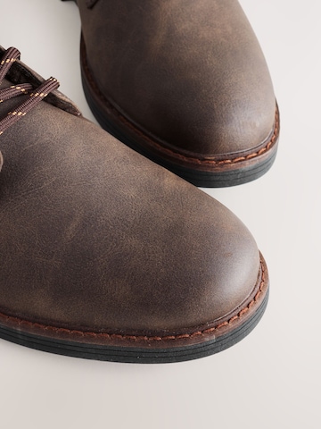 Bottines à lacets Next en marron