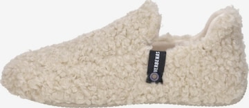 Pantoufle 'Yuk Curly' VERBENAS en beige : devant