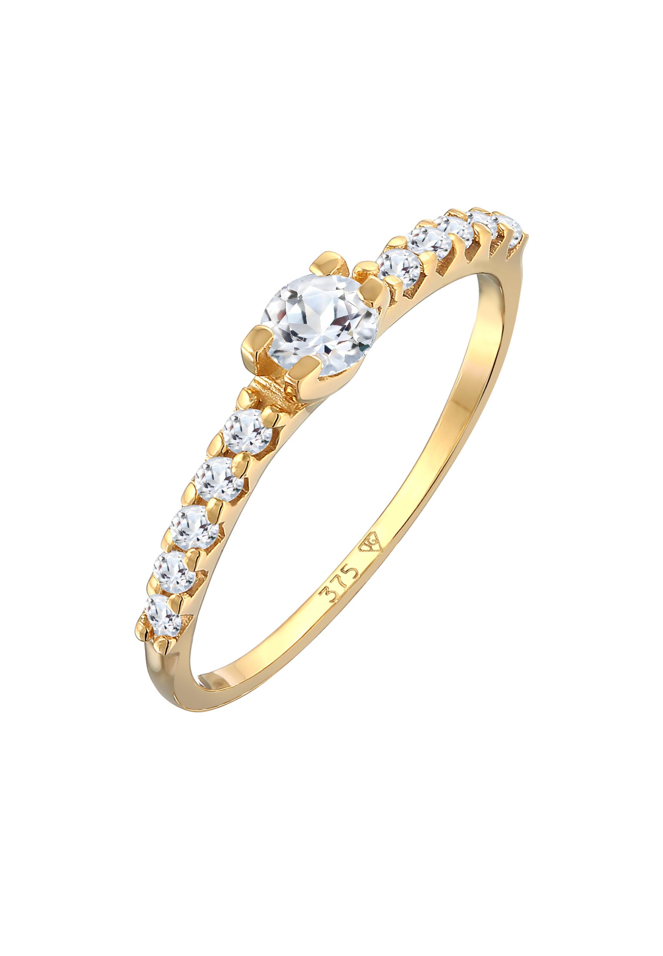 ELLI PREMIUM Ring in Gold: Vorderseite