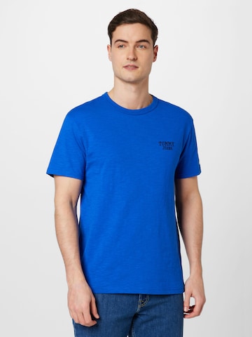 Tommy Jeans Skjorte i blå: forside