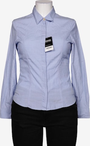 Armani Jeans Bluse M in Blau: Vorderseite