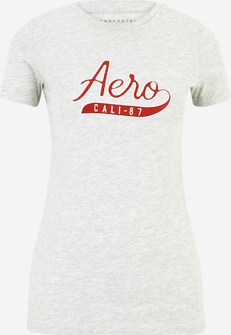 AÉROPOSTALE Shirt 'MAY' in Grey: front