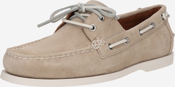 smėlio Polo Ralph Lauren Mokasinai 'MERTON': priekis