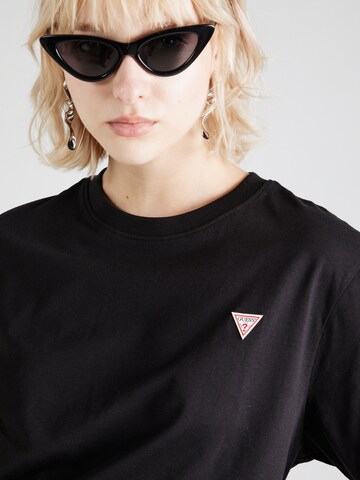 Maglietta di GUESS JEANS in nero