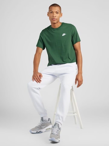 Nike Sportswear Средняя посадка Футболка 'CLUB' в Зеленый