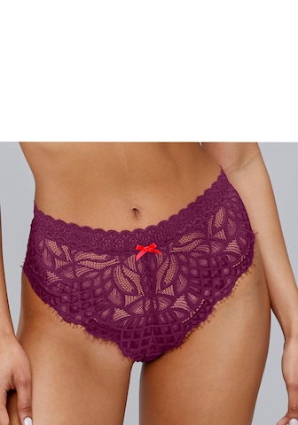 LASCANA Boyshorts in Purple: front