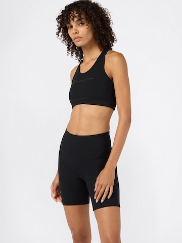 Champion Authentic Athletic Apparel - Soutien Bustier Soutien de desporto em preto: frente