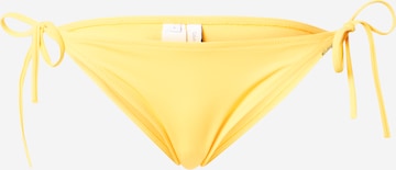 Calvin Klein Swimwear Bikini Bottoms in Yellow: front