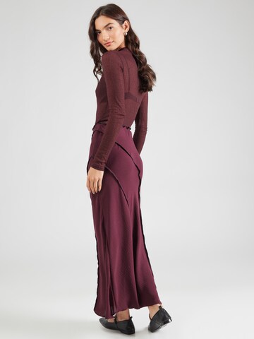 Jupe TOPSHOP en rouge