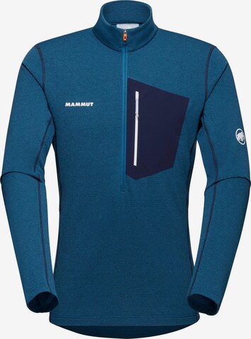 MAMMUT Sportpullover 'Aenergy Light' in Blau: predná strana