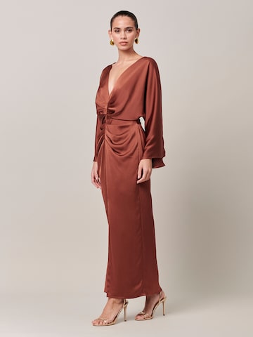 Robe de soirée 'Deliliah' Sável en orange