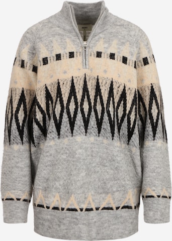 OBJECT Tall Pullover in Grau: front