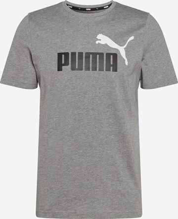 PUMA Funktionstopp 'Essentials' i grå: framsida