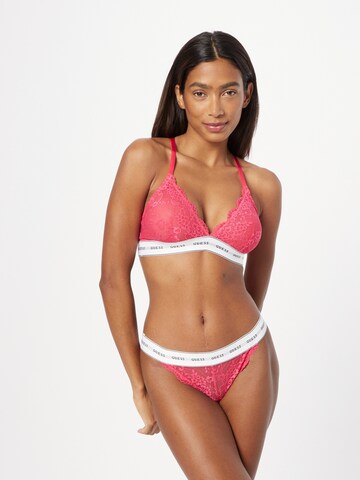 GUESS Triangle Bra 'BELLE' in Pink