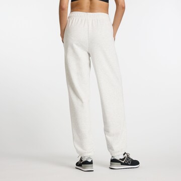 Loosefit Pantalon new balance en blanc