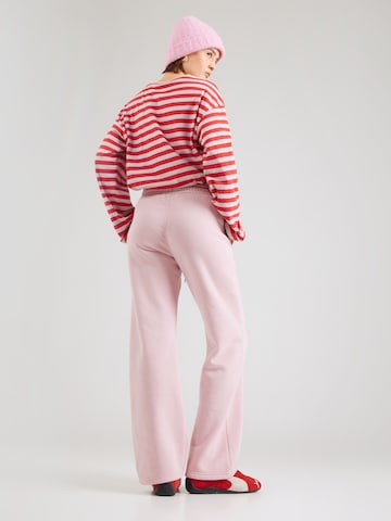 Abercrombie & Fitch Loosefit Kalhoty – pink