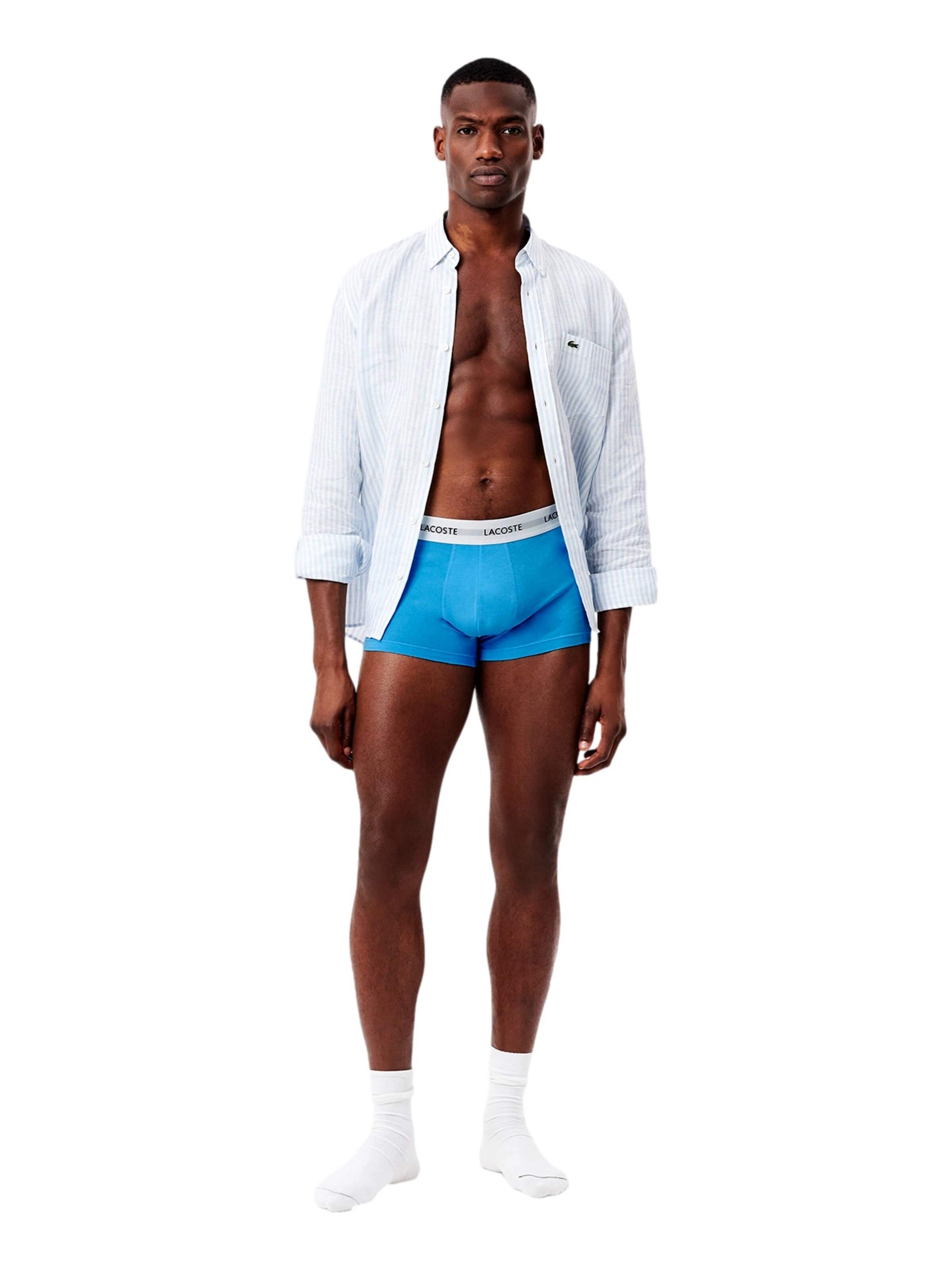LACOSTE Boxershorts in Blau