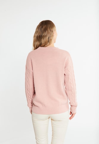 RISA Knit Cardigan in Pink