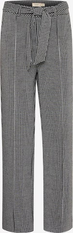 Fransa Regular Trousers with creases 'BLENDA' in Grey: front