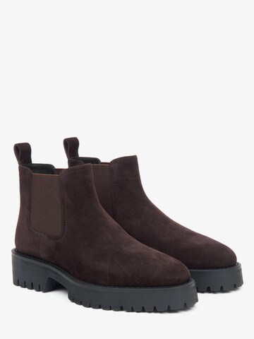 Estro Chelsea Boots '004-109'‌‌‌‌‌‌‌ in Braun
