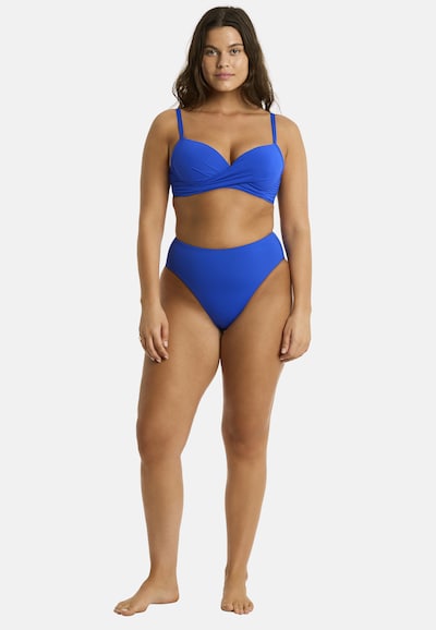 SEA LEVEL Bikinitop 'Essentials' in blau, Produktansicht