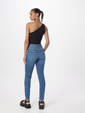 Skinny Jeans 'FOREVERFIT' di Lee in blu