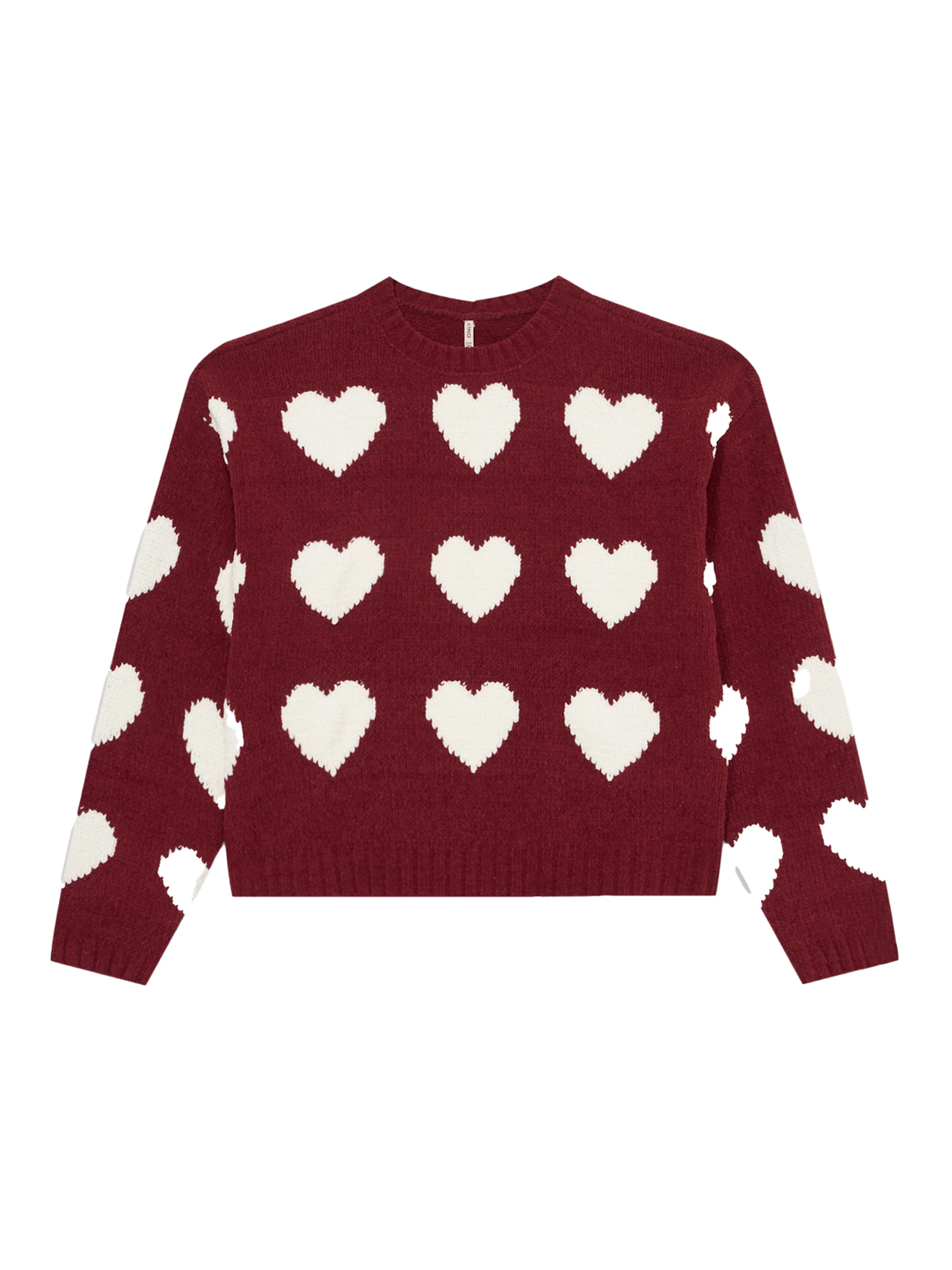 ONLY GIRLS Kampsun 'KOGSUS', värv punane: eest vaates