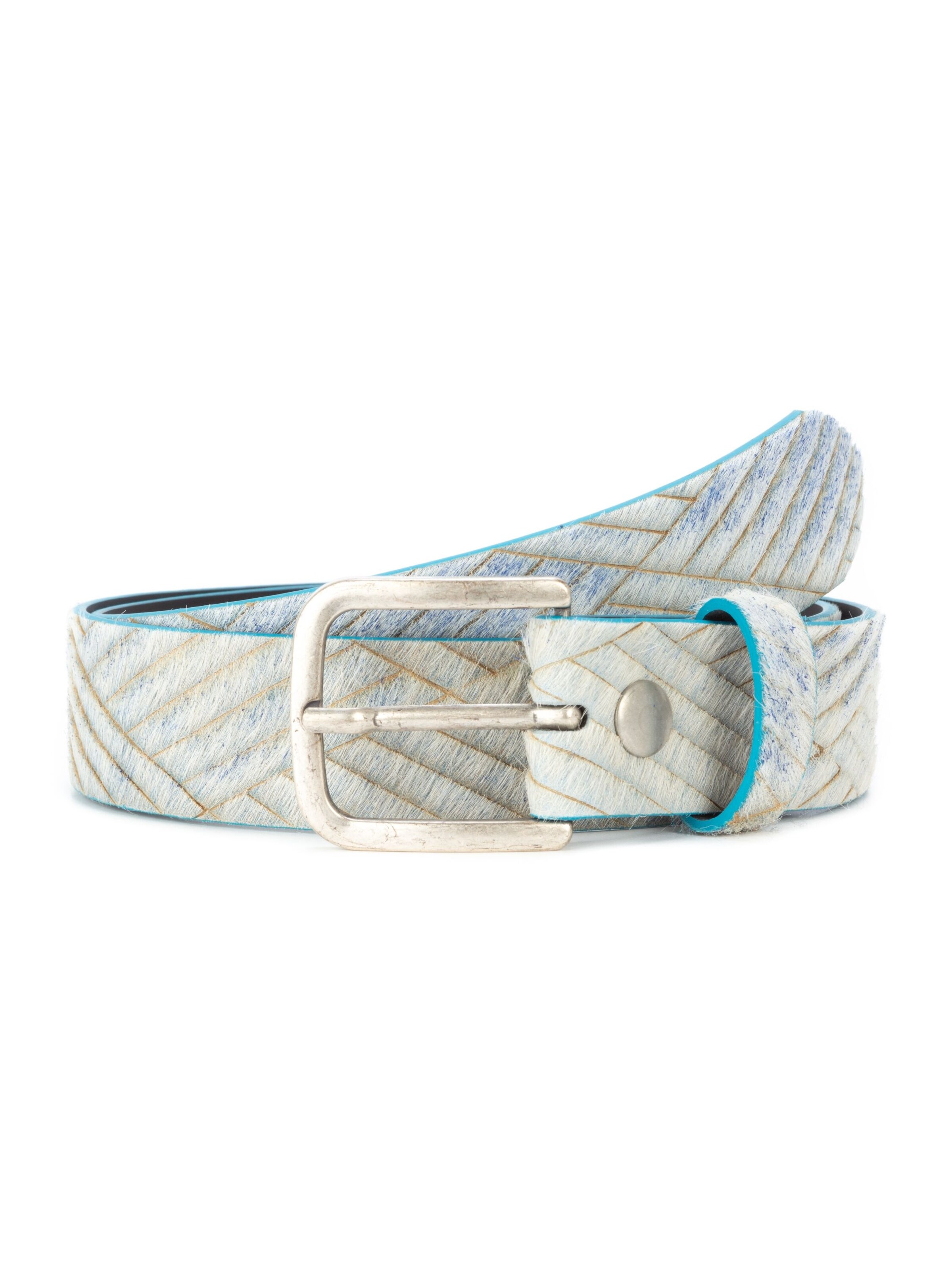 BA98 Belt in Blue: front