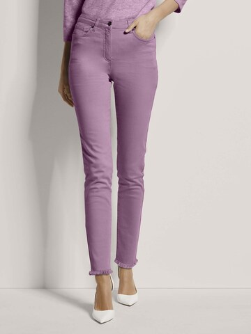 Skinny Jeggings MADELEINE en violet