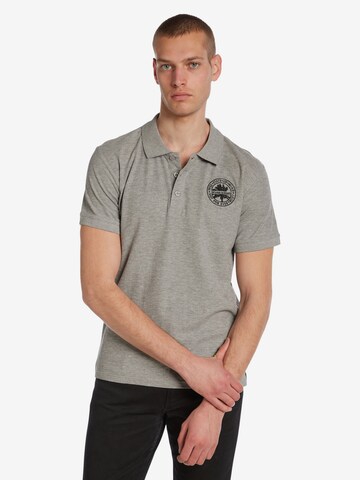 BRUNO BANANI Poloshirt 'Blanchard' in Grau: predná strana