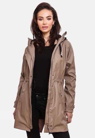 Manteau fonctionnel 'Rainy Flower' NAVAHOO en beige