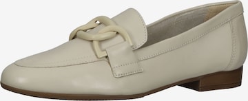 Venturini Milano Classic Flats in Beige: front