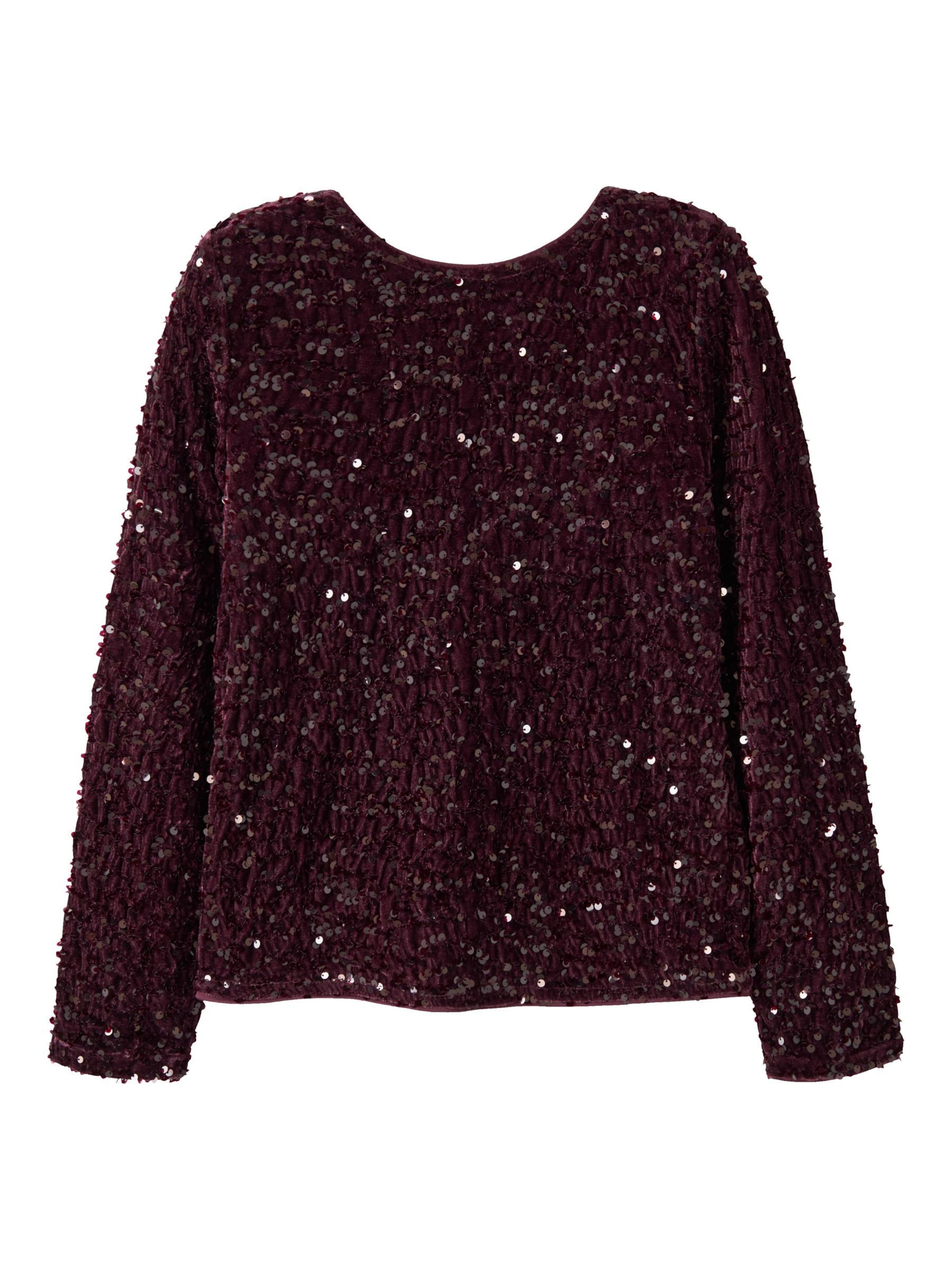 NAME IT - Blusa en lila: frente