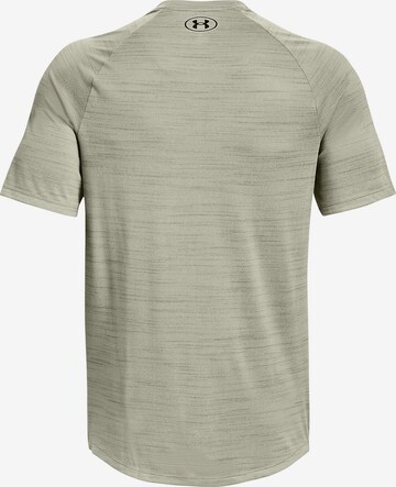 UNDER ARMOUR Functioneel shirt 'Tech 2.0 Tiger' in Groen