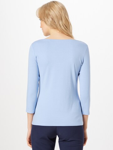 COMMA Shirt in Blauw