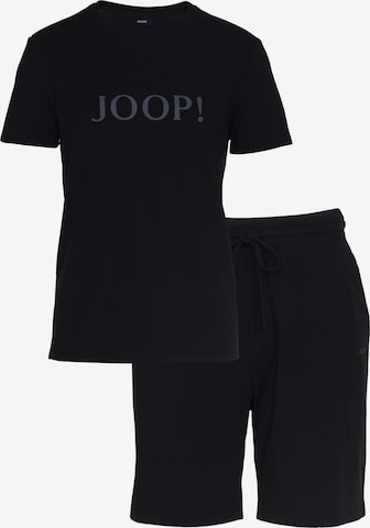 JOOP! Pyjama kurz 'Comfort' in Schwarz: Vorderseite