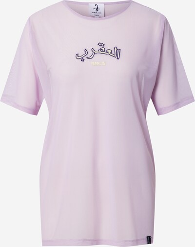 VIERVIER T-shirt 'Pia' en violet, Vue avec produit