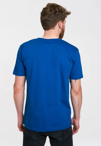 LOGOSHIRT Shirt in Blauw