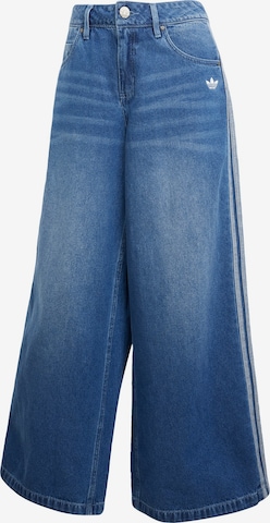 mėlyna ADIDAS ORIGINALS „Baggy“ Džinsai 'Adicolor Adilenium': priekis