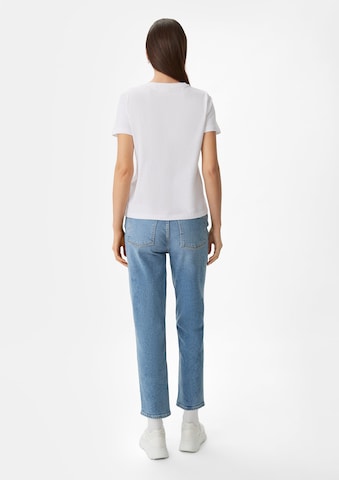 comma casual identity Shirt in Weiß: Rückseite